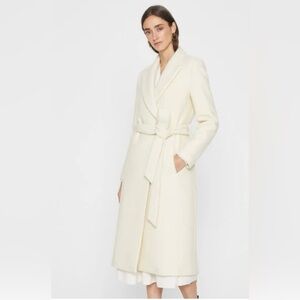 Club Mónaco slim belted coat